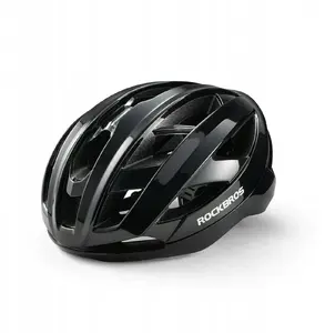 Rockbros Lingzhe LK-69 Universal Cycling Helmet, Size L, 58-62 cm, Black