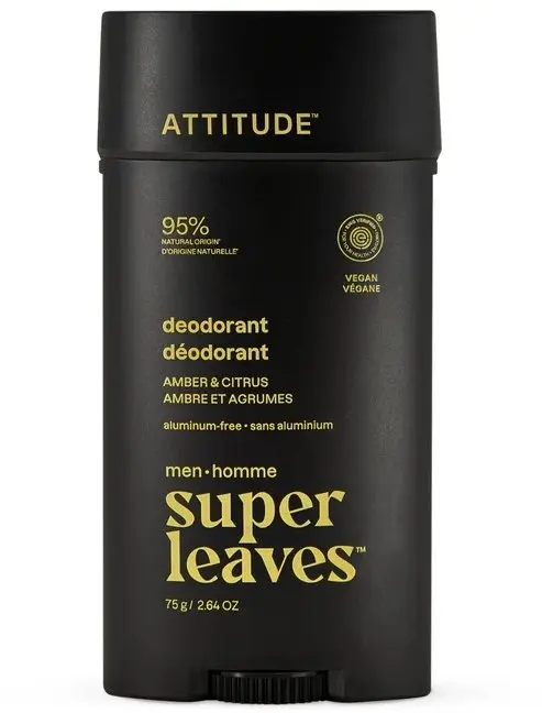 Attitude Super Leaves dezodorants zīmulī vīriešiem