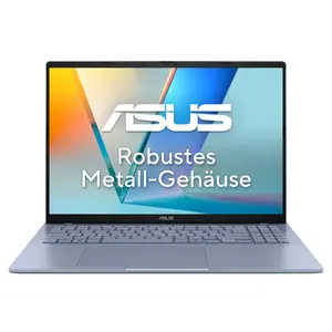 ASUS Vivobook S16 S3607NA-SH001W Laptop, 16" WUXGA, Snapdragon X2E-88-100, 32GB RAM, 1TB SSD, Windows 11 Home, Blue