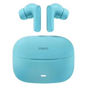 T120 TWS in-ear earphones STREETZ, blue / T120-BLU / 6612146