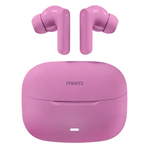 T120 TWS in-ear earphones STREETZ, pink / T120-PNK / 6612147