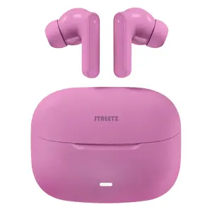Streetz T120-PNK headphones/headset True Wireless Stereo (TWS) In-ear Music/Everyday Bluetooth Pink