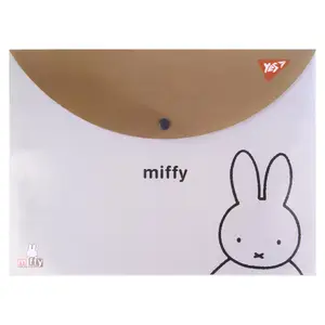 Aplokšņu soma YES Miffy A4 ar pogu