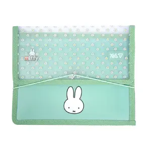 Plastmasas mape burtnīcām YES Miffy B5 ar gumiju