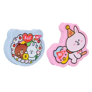 Figūrveida dzēšgumija Yes Line Friends, 2 dizaini assorti.