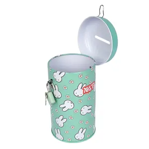 YES Miffy Round Metal Money Box