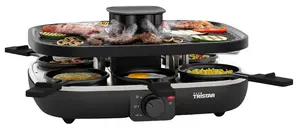 Tristar RA-2760 Raclette Grill for 6 Persons 1100W Black