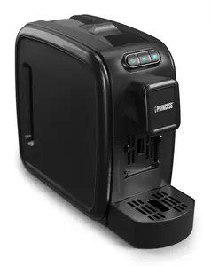 Princess 249420 Fully-Automatic Pod Coffee Machine, 0.8 L, 1100 W, Black