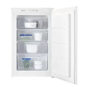 Electrolux LUB3AE88S Built-in Upright Freezer, 98 L, 34 dB, Energy Class E