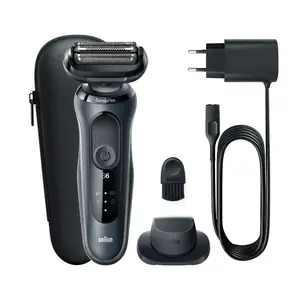 Braun Series 6 61-N1200s Foil Shaver with Trimmer, Black
