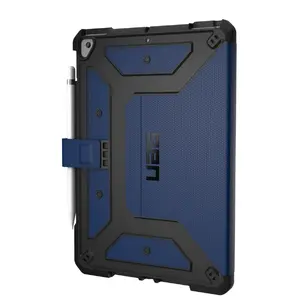 UAG Metropolis grāmatas tipa vāciņš Apple iPad 10.2 collu 7. paaudzes planšetei, zils