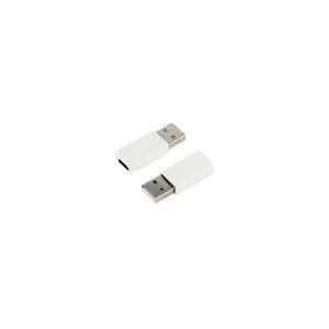 S/CONN 14-05031 USB 2.0 Type-A to USB 3.1 Type-C Cable Gender Changer Adapter White