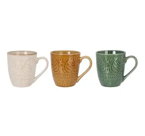 NENURODYTA_V Mug with Flower Petals Design 390ml