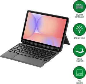 4smarts Tastatur Case Solid Pro QWERTZ Galaxy Tab S10 Lite (496609)