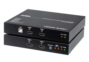 KVM-удлинитель ATEN CE824 USB HDMI Dual View HDBaseT 2.0