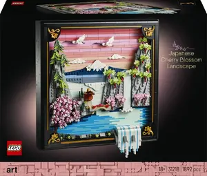 LEGO Art 31218 Japanese Cherry Blossom Landscape Building Set