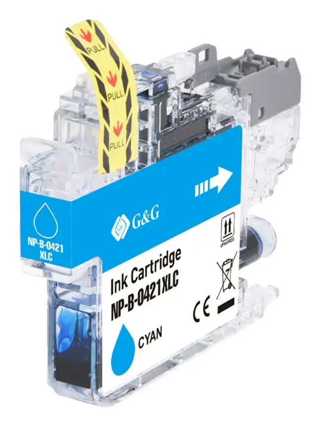 Совместимый картридж G&G 20556 Cyan для Brother Photo 2