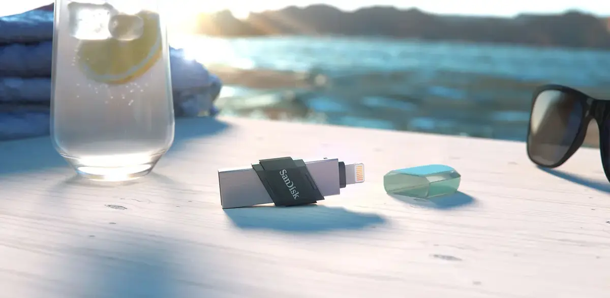 SanDisk iXpand Flash Drive Flip 64 ГБ USB Type-A / Lightning Photo 6