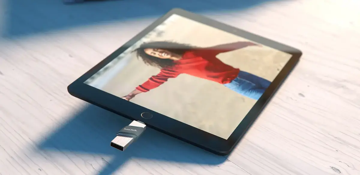 SanDisk iXpand Flash Drive Flip 64 ГБ USB Type-A / Lightning Photo 7
