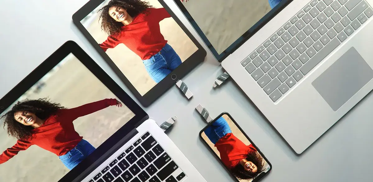 SanDisk iXpand Flash Drive Flip 64 ГБ USB Type-A / Lightning Photo 8