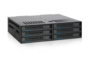 Icy Dock ExpressCage MB326SP-B 6-Bay 2.5-inch SATA III HDD/SSD Rackmount Enclosure