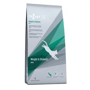 Kaķu barība TROVET WRD Weight & Diabetic 2,5 kg