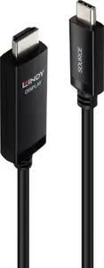 Lindy 1m USB Type C to HDMI 8K60 Adapter Cable (43433)