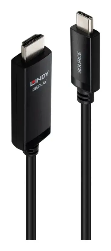 Кабель-адаптер Lindy 43435 USB Type-C на HDMI Photo 4