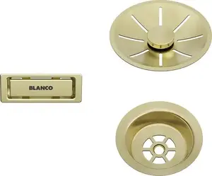 Сливной гарнитур для мойки Blanco 203476 InFino, золотой