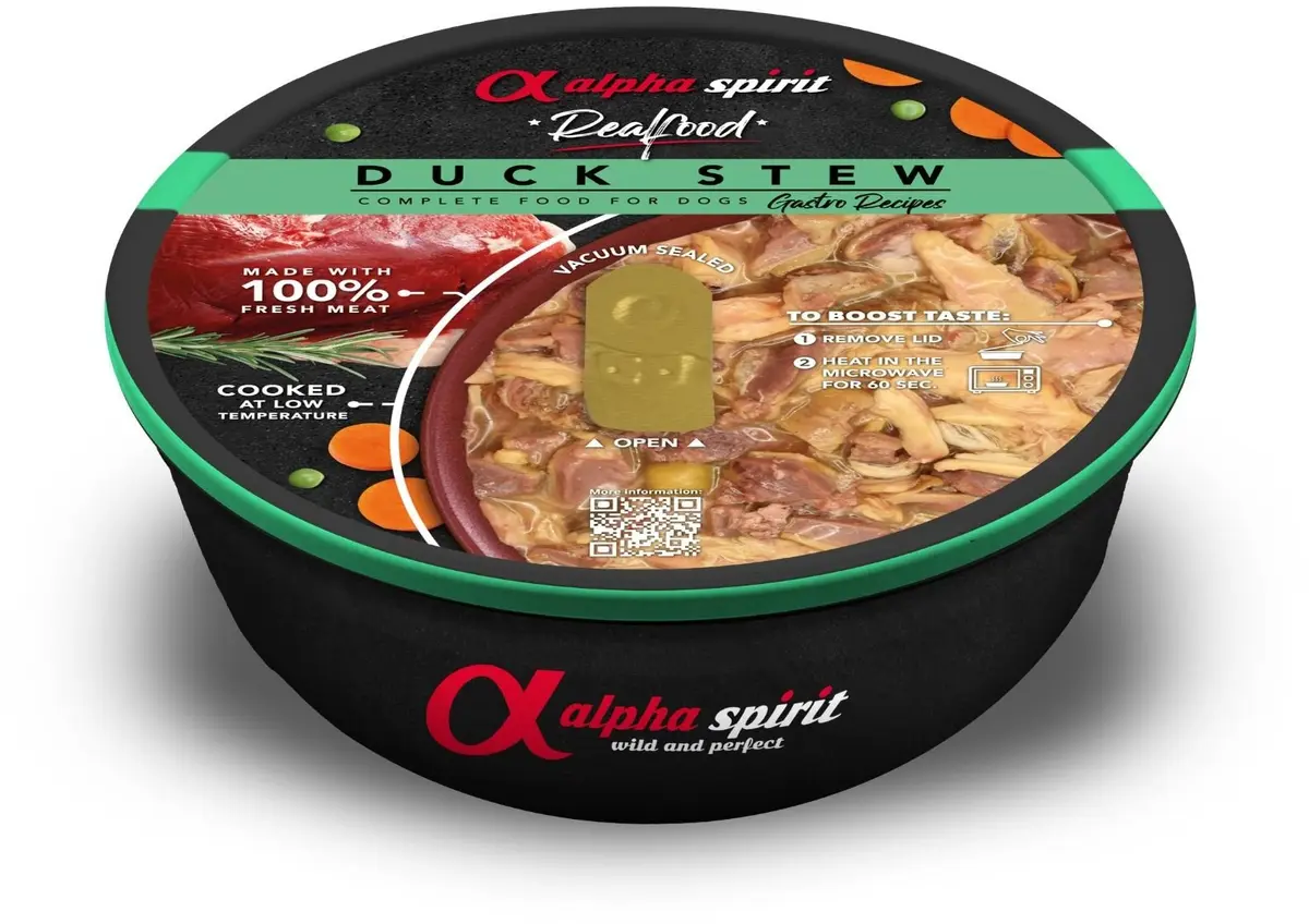 Mitrā suņu barība Alpha Spirit Real