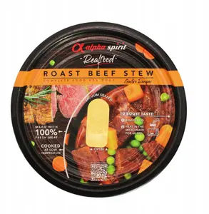 Влажный корм для взрослых собак Alpha Spirit Real Food Beef Stew 280г (9 шт)