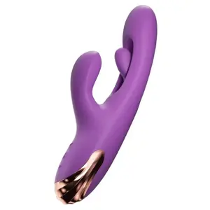 Вибратор для точки G She.E.O Rabbit с технологией Finger Motion, фиолетовый
