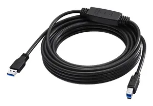 Кабель Vision TC 5MUSB3.0+/BL USB 3.2 Gen 1 USB-A на USB-B 2 м 5 Гбит/с черный