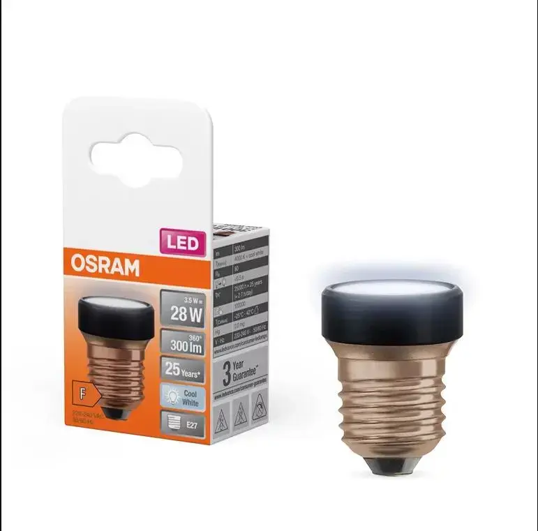 Osram LED Bulb E27 3.5W 4000K Flat Photo 2