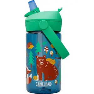 Детская бутылка для воды CamelBak Thrive Flip Straw Kids 400 мл Tritan сине-зеленая