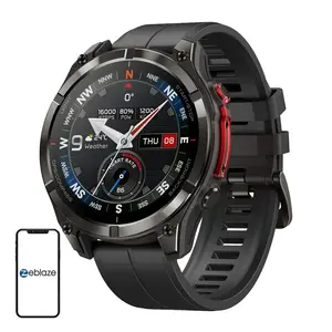Умные часы Zeblaze Stratos 4 Pro черного цвета