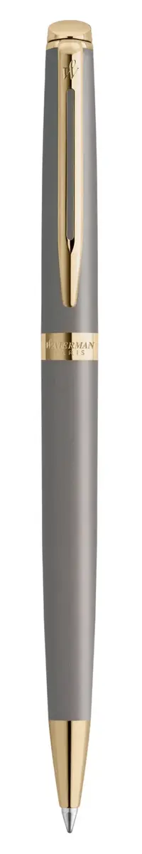 Шариковая ручка Waterman Hémisphère - золотисто-серая Photo 2
