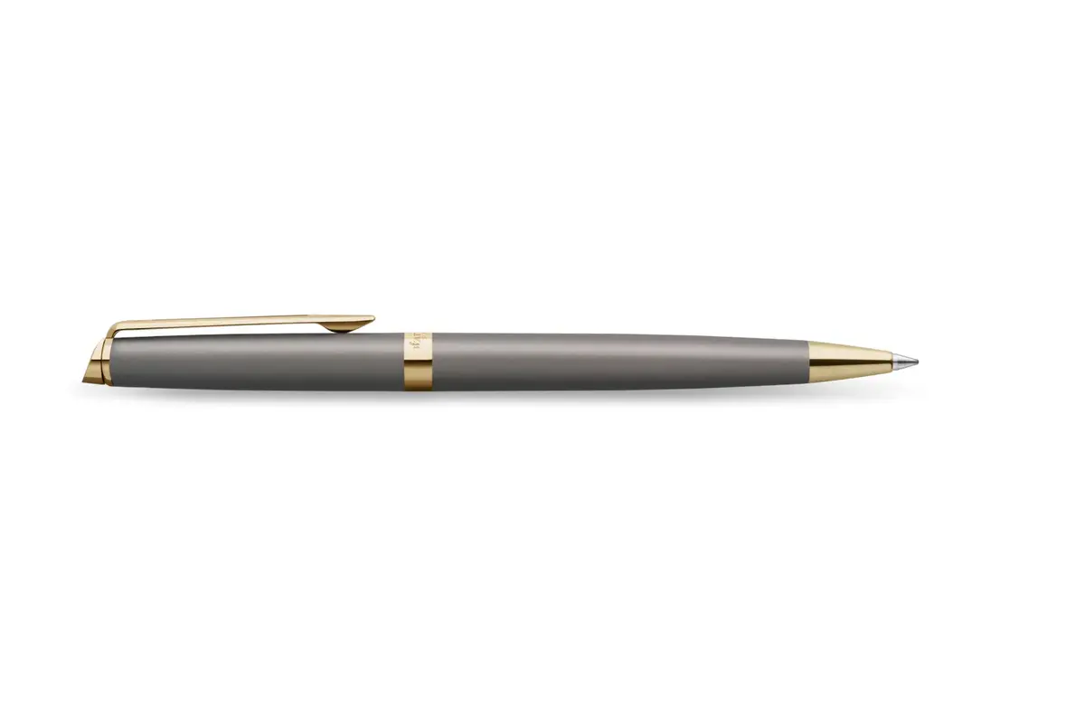 Шариковая ручка Waterman Hémisphère - золотисто-серая Photo 3