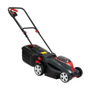 AL-KO 113901 Battery-Powered Push Lawn Mower, 32 cm Cutting Width, 300 m² Capacity