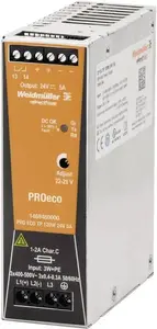 Weidmüller PRO ECO 120W 24V 5A Stabilized Power Supply