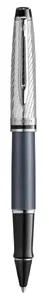 Waterman Expert Deluxe Rollerball Pen, Black Ink, Lacquer Finish