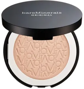 Kompaktā pūderveida tonālā krēma bāze bareMinerals Original Pressed Powder Foundation SPF15, Golden Fair 04, 8 ml