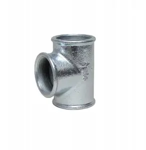 Gebo 130-30V Galvanized Reducing Tee 1 1/2" x 1/2" x 1 1/2"