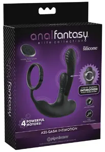 Analfantasy Ass-Gasm IntiMotion Anal Vibrator with 4 Motors and Remote Control