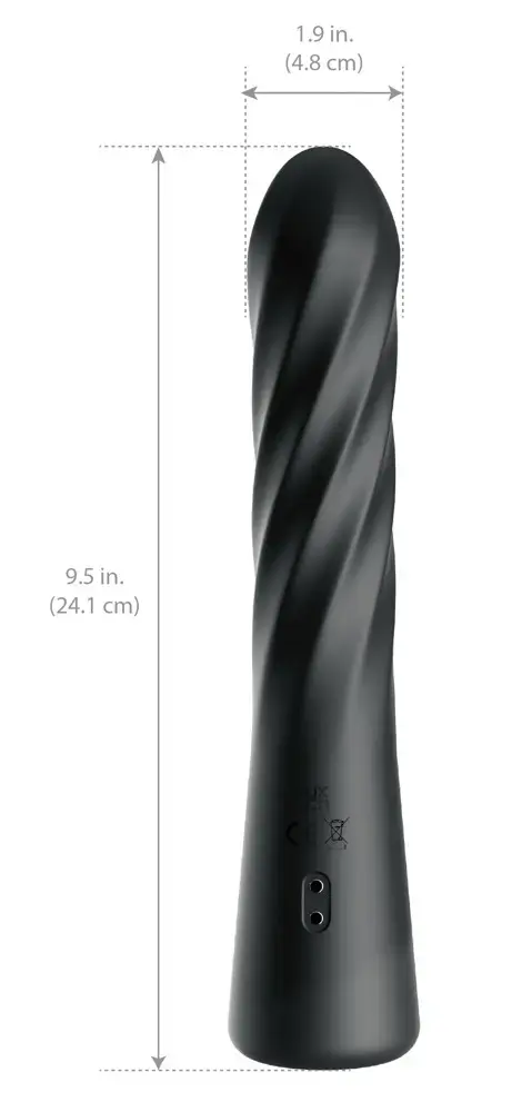 Anal Fantasy Elite Twist Ecstacy Anal Vibrator Photo 5
