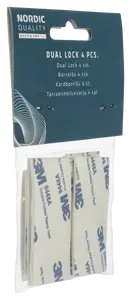Dual lock NORDIC QUALITY, 2 x 4 pcs. / 352025