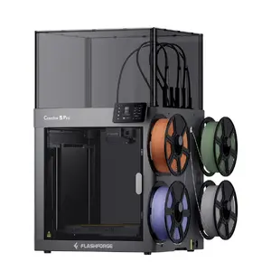 Flashforge Creator 5 Pro FDM 3D printeris ar Wi-Fi un 120°C apsildāmu platformu