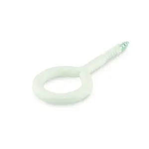 EYE SCREW  30X12X3,8X18 WHITE/ 4PCS