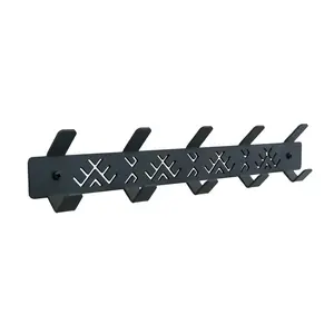 Вешалка для одежды GLORI_IR_KO Glori PK455-R3, 44 см, антрацитово-серый