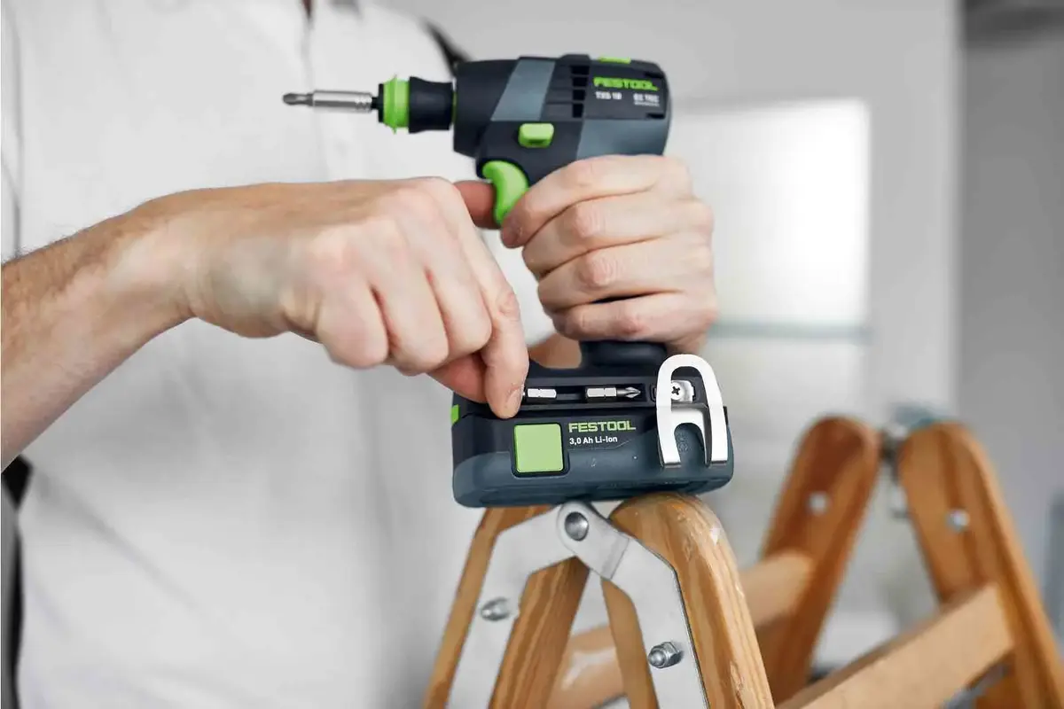 Аккумуляторная дрель-шуруповерт Festool TXS 18-Basic Photo 6